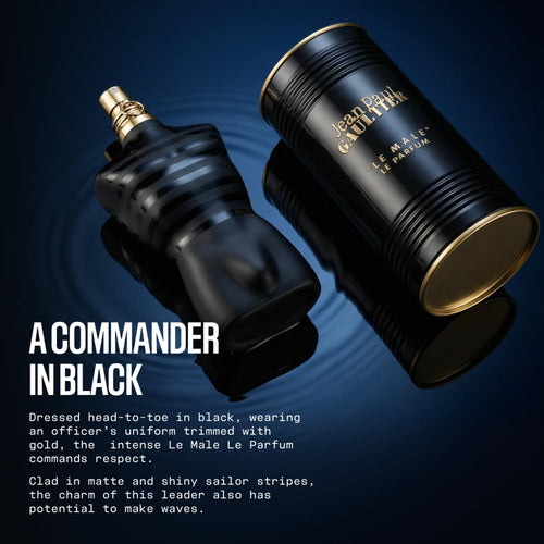 Jean Paul Gaultier Le Male Le Parfum Intense, a Warm Aromatic Eau de Parfum for Men with Cardamom, Lavender, and Woody Vanilla Scents, Long Lasting Fragrance, Perfume Cologne, Warm Aromatic Fragrance